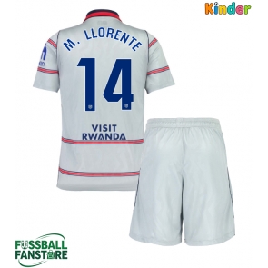 Atletico Madrid Marcos Llorente #14 Replik 3rd trikot Kinder 2026-27 Kurzarm (+ Kurze Hosen)